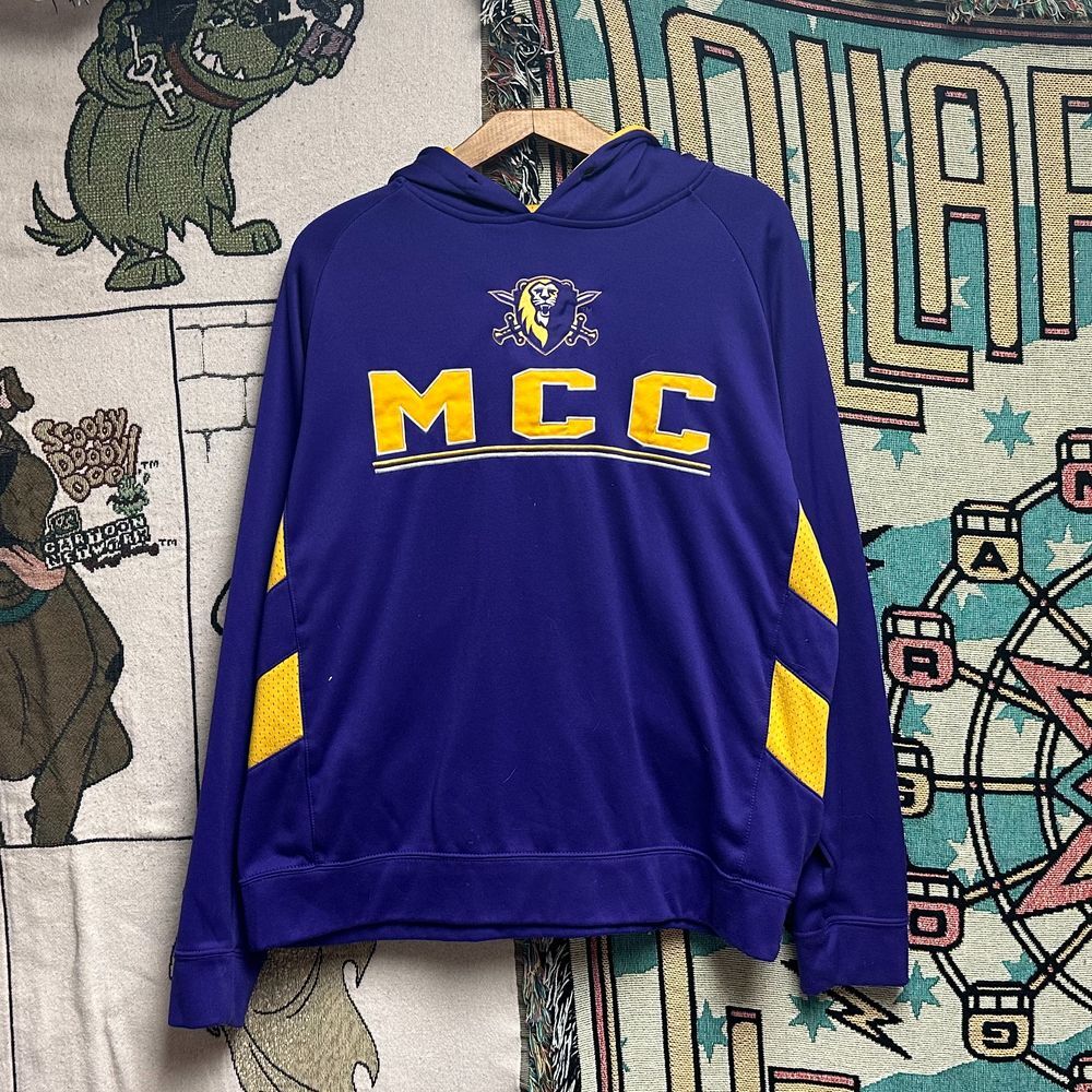 2000s Mchenry Community‎ College Embroidered Hoodie